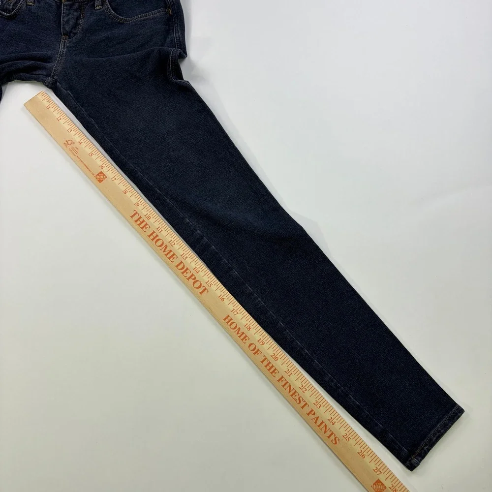 Hollister Leggings Jeans Womens 0R W24 L29 Dark Wash Low Rise Skinny Stretch